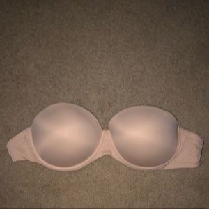 VS PINK strapless push-up bra 36 D